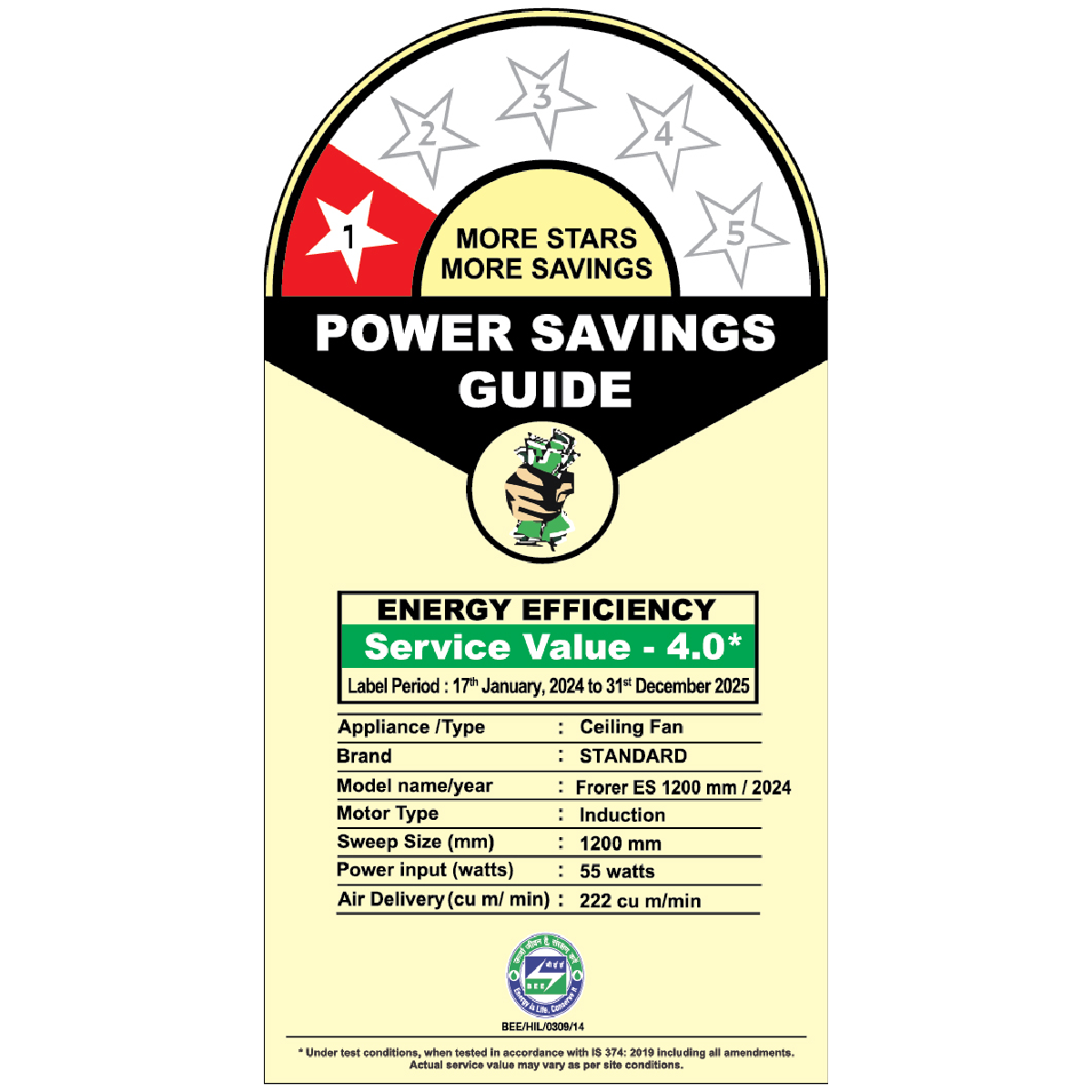 Frorer ES
1200 mm Sweep