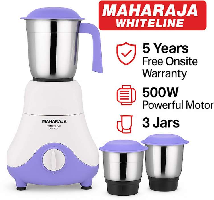 MAHARAJA WHITELINE Mixer Grinder