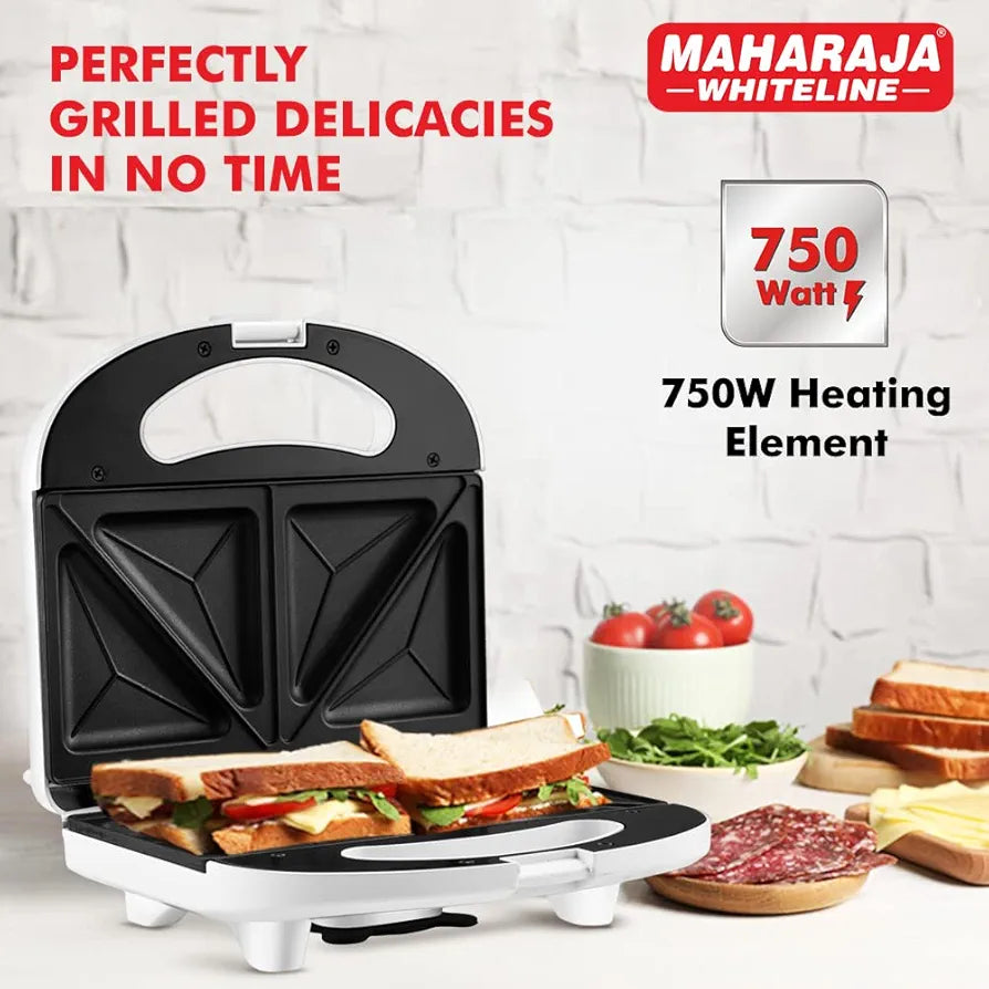 Maharaja Whiteline Sandwich Toaster 750w